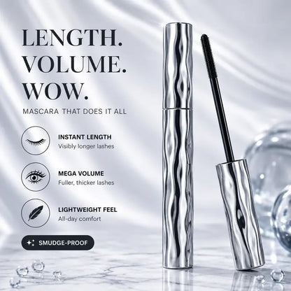 🎁BUY 1 GET 1 FREE🎁Volumizing Lengthening Smudge—Proof Mascara with Nourishing Formula