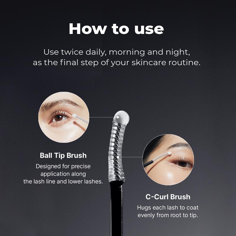 PAIS Eyelash Serum 0.5 fl oz – Fuller, Thicker-Looking Lashes, Gentle Formula, Prostaglandin-Free