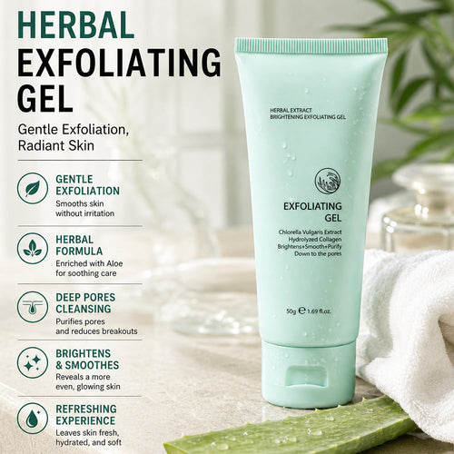🥳2026 HOT SALE🥳💞50K+ SOLD!💥👵🌸 50% OFF!Herbal Extract Brightening Exfoliating Gel