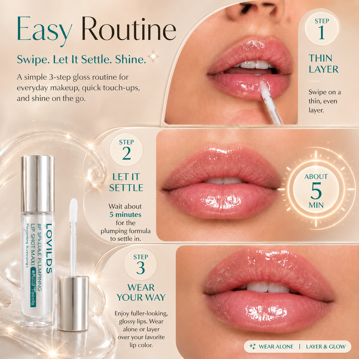 Juicy Plump Lip Shot