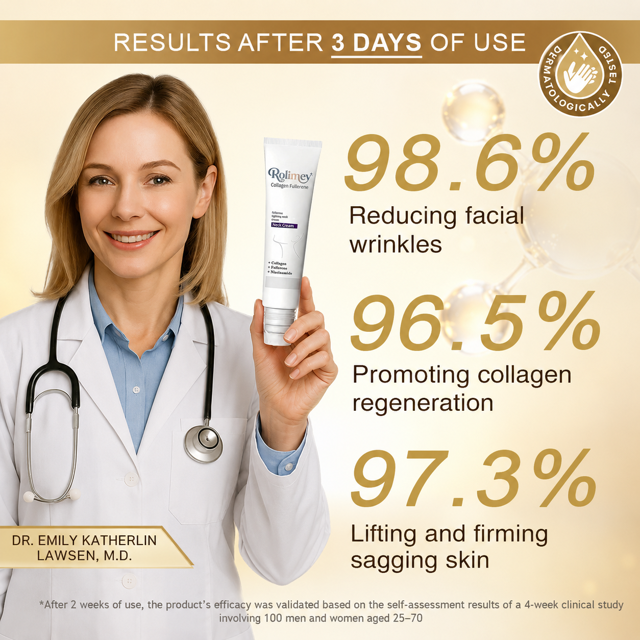 🎁💫(Made in USA)- Rolimey® Collagen Fullerene Cream, Rolimey Collagen Cream with Collagen Peptides, 2026 New Tighten & Lift Cream for Crepey Skin, Wrinkles and Tightening for Skin Types