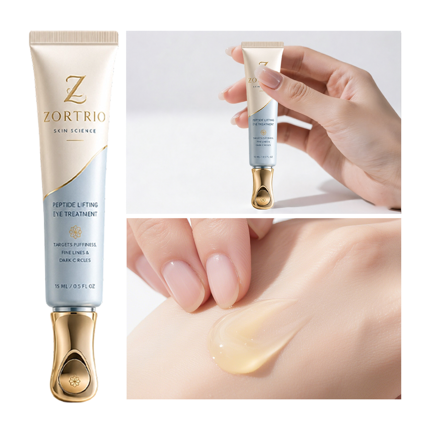 ZORTRIO™ Instant Face Temporary Tightener – Instant visible results in 30 seconds