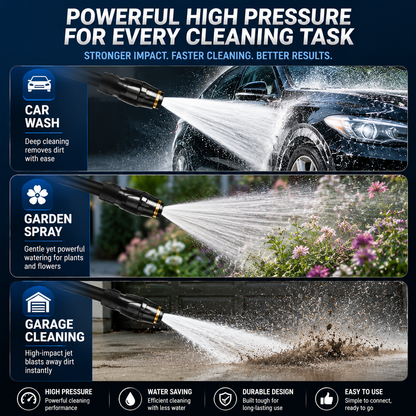 🔥Limited-time event, buy more get more free. - Home High-Pressure Car Wash Water Gun