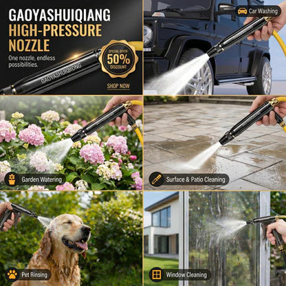 🔥Limited-time event, buy more get more free. - Home High-Pressure Car Wash Water Gun