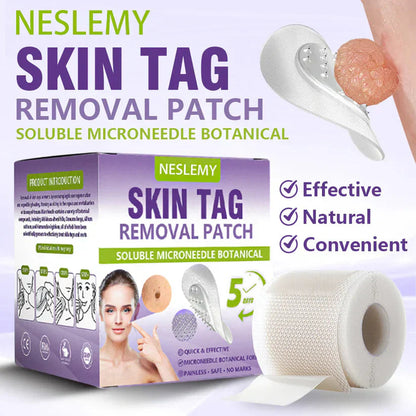 ✅NESLEMY® Soluble Microneedle Botanical Skin Tag Removal Patch
