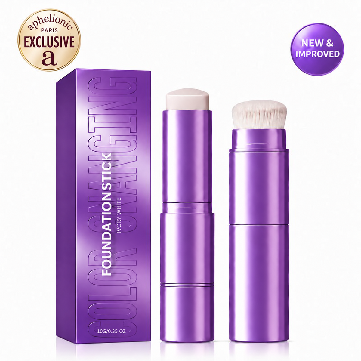 🎁 Buy OneGet One FREE🎁Changing Foundation Stick – The stick that makes mature skin glow again