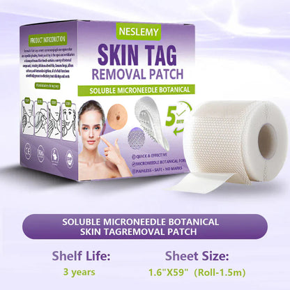 ✅NESLEMY® Soluble Microneedle Botanical Skin Tag Removal Patch